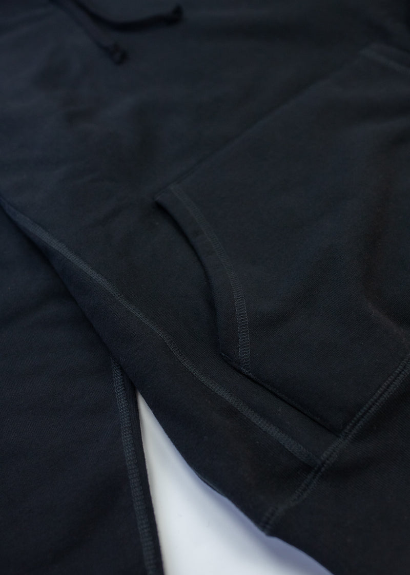 black hoodie sweater made in canada 