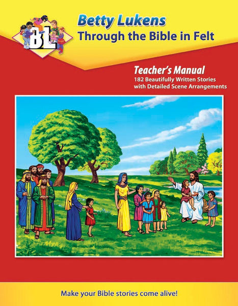 Betty Lukens Learning Fun With Felt Deluxe Bible Set