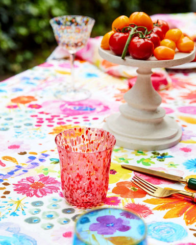 Kip & Co Field of Dreams in Colour Linen Round Tablecloth