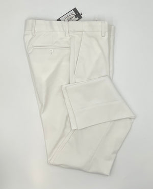 Euro Slim White Pant - chazmatazzstyle