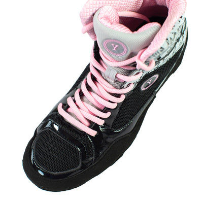 DEFIANT 1 pink/grey/black wrestling shoes for youth girls and women ...