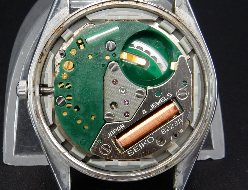 For Repair Parts) Seiko Type-II Quartz Vintage Mens Watch 8223 – Watch Labo  Daruma by Sendo Watchmaker