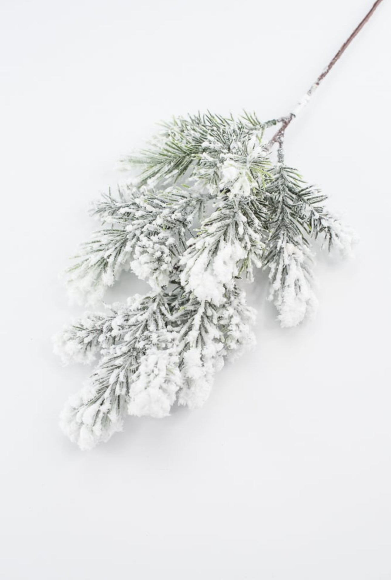 Snowy angel pine spray