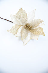 Cream flashy velvet luster 1.5” farrisilk wired ribbon