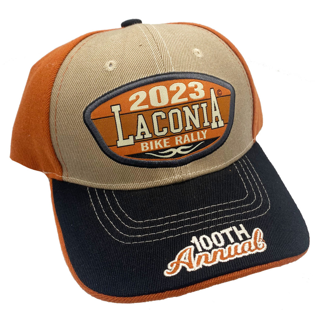 2023 Laconia Motorcycle Week Bike Rally Original Patch Hat
