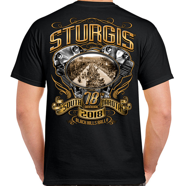 2018 Sturgis Black Hills Rally Main Street Engine Pocket T ...