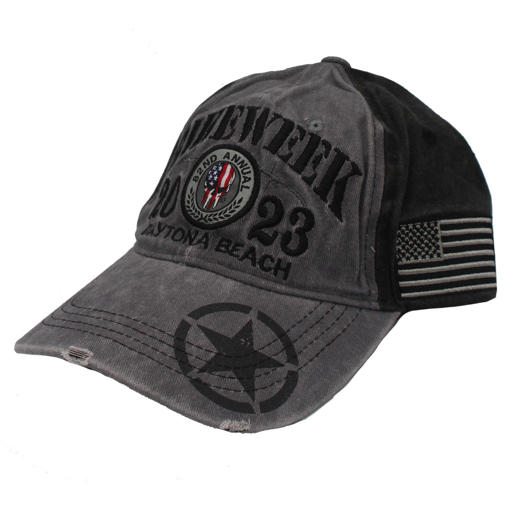 2023 Bike Week Kaunas Punisher Retro Zero Hat