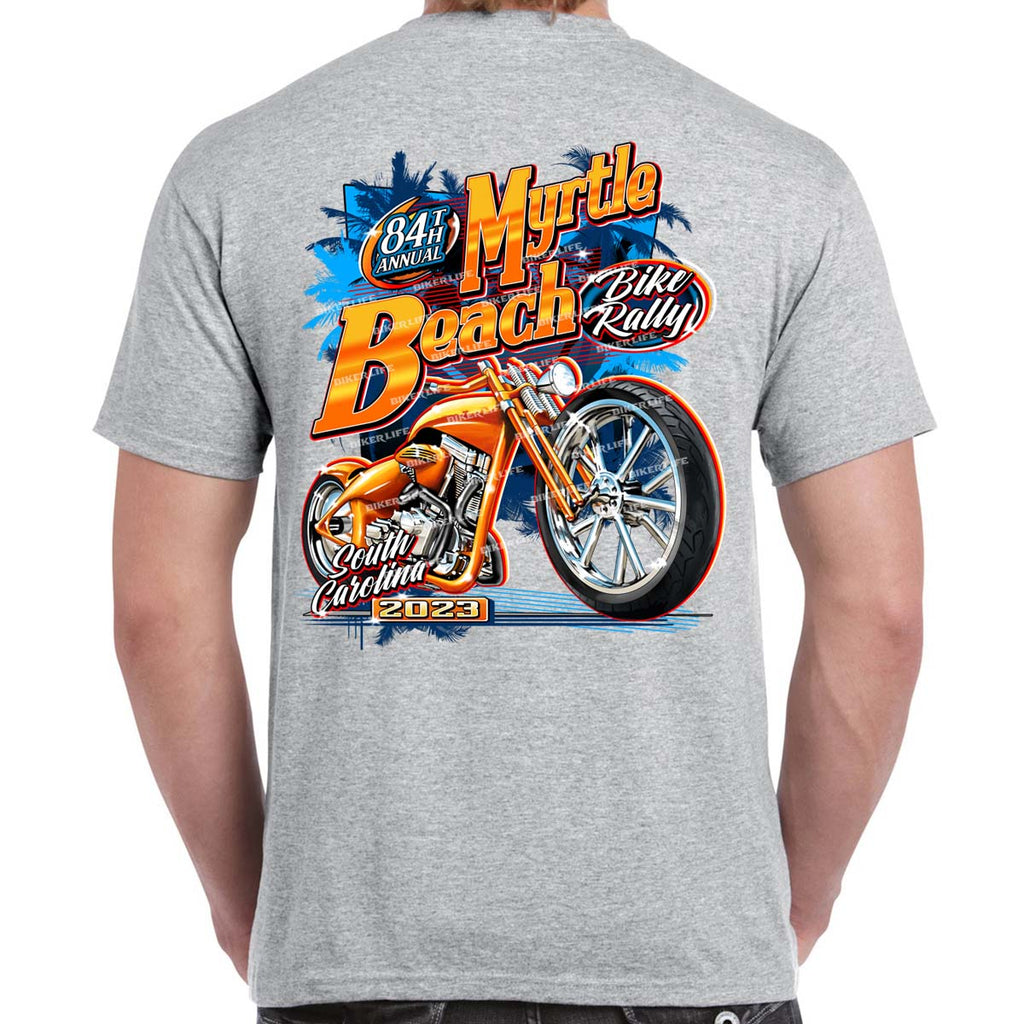 2023 Myrtle Beach Bike Rally Wicked Steel T-Shirt