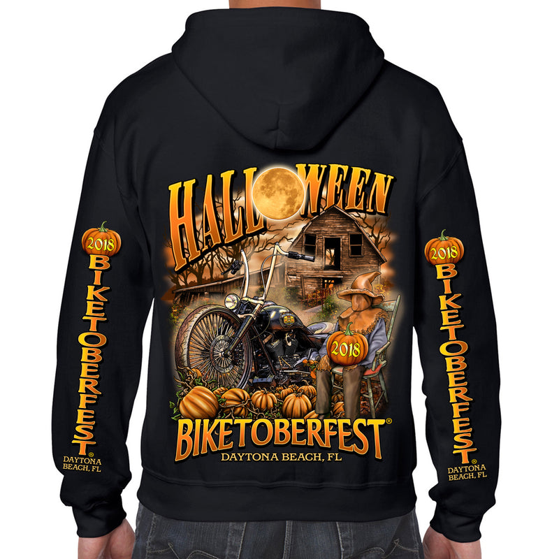 halloween zip up hoodie