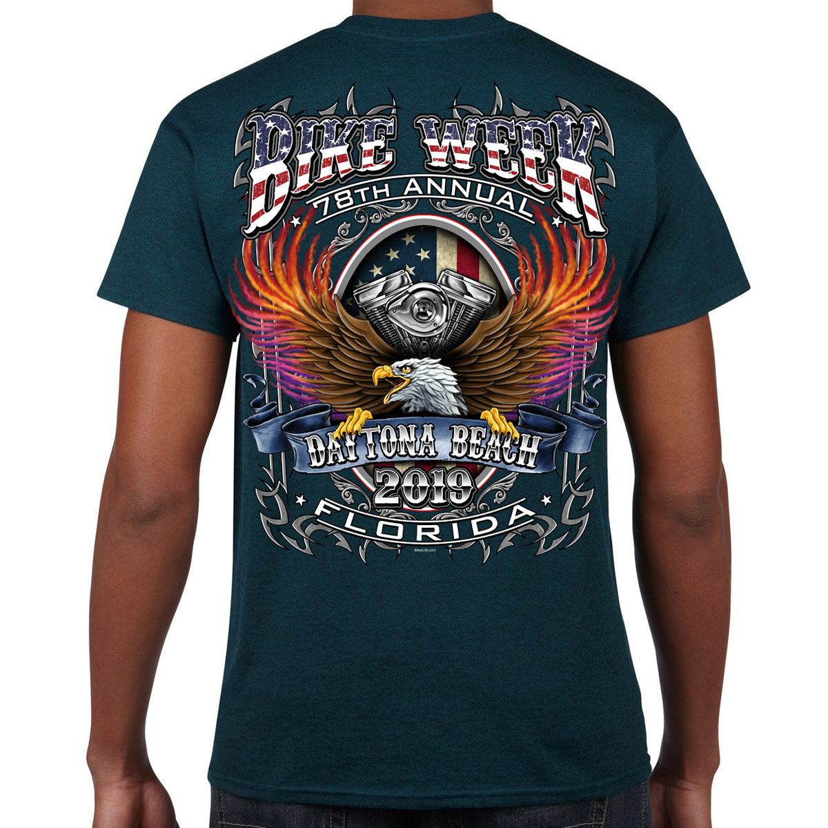 2019 Bike Week Daytona Beach B-Strong T-Shirt | eBay