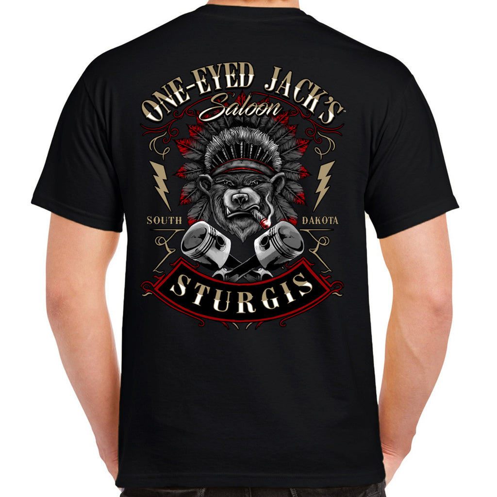 One Eyed Jack's Saloon Native T-Shirt