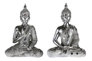 2PC Buddha Sculpture Set - FIVE STAR FURNITURE 