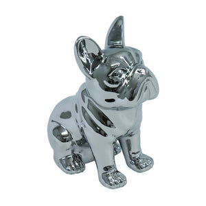 Ceramic Bulldog Sculpture - FIVE STAR FURNITURE 