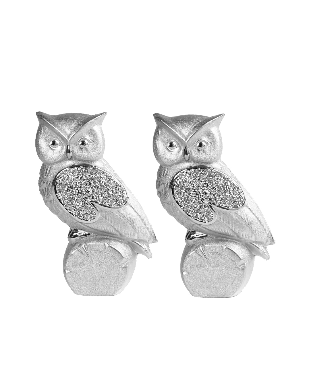 2pc Diamond Owls