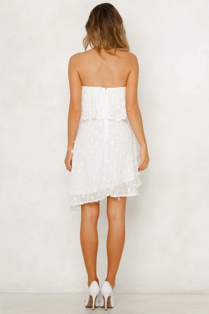 Katelyn Dress White | Hello Molly