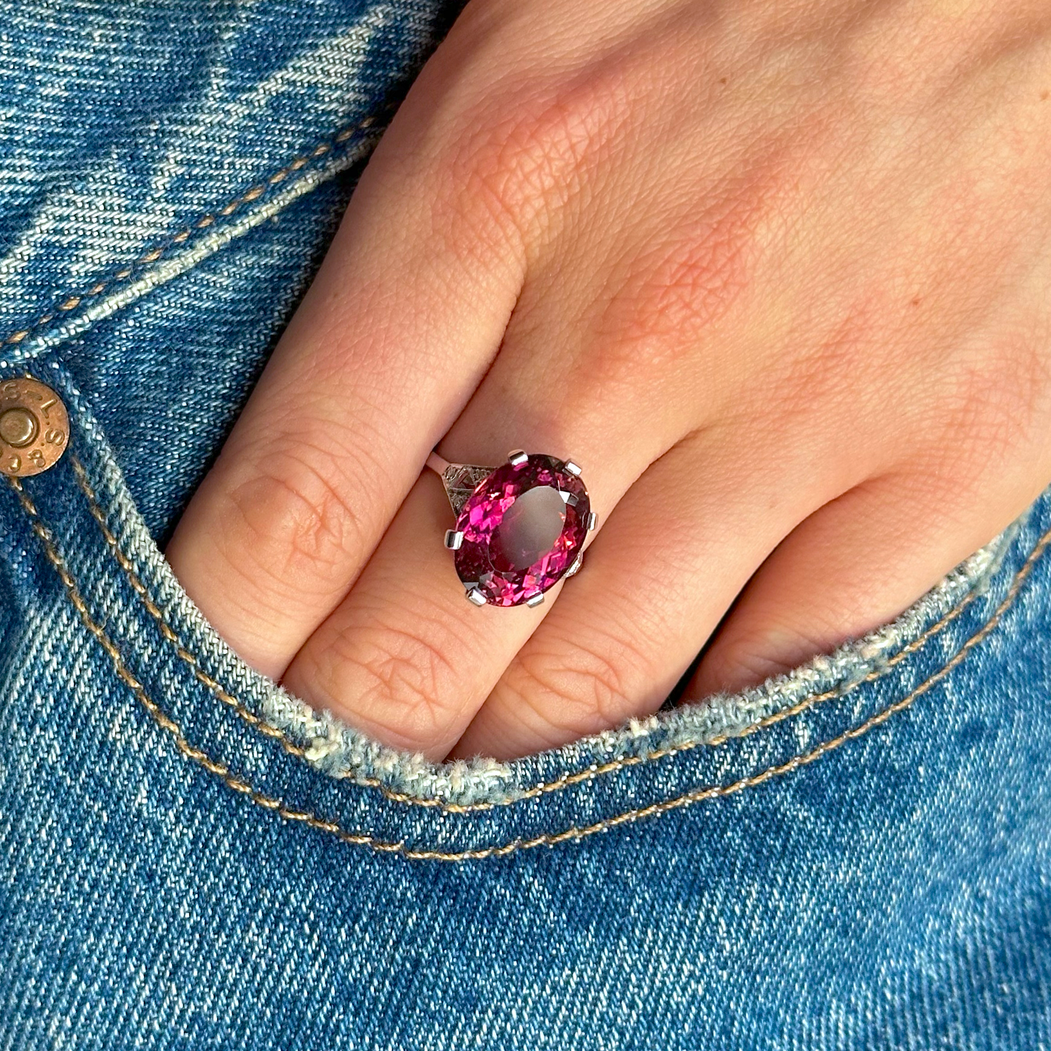 tourmaline cocktail ring