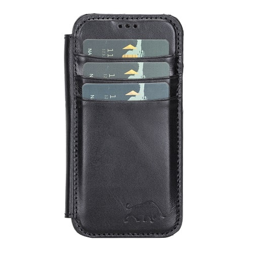 Leather Iphone 13 Mini Detachable Wallet Case With Magsafe Bomonti Bomonti Leather