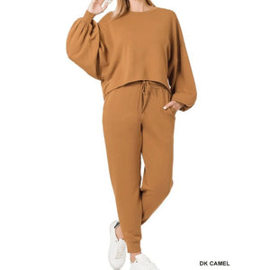 Plush Oversized Jogger Set - Distinctive Designs by Dani