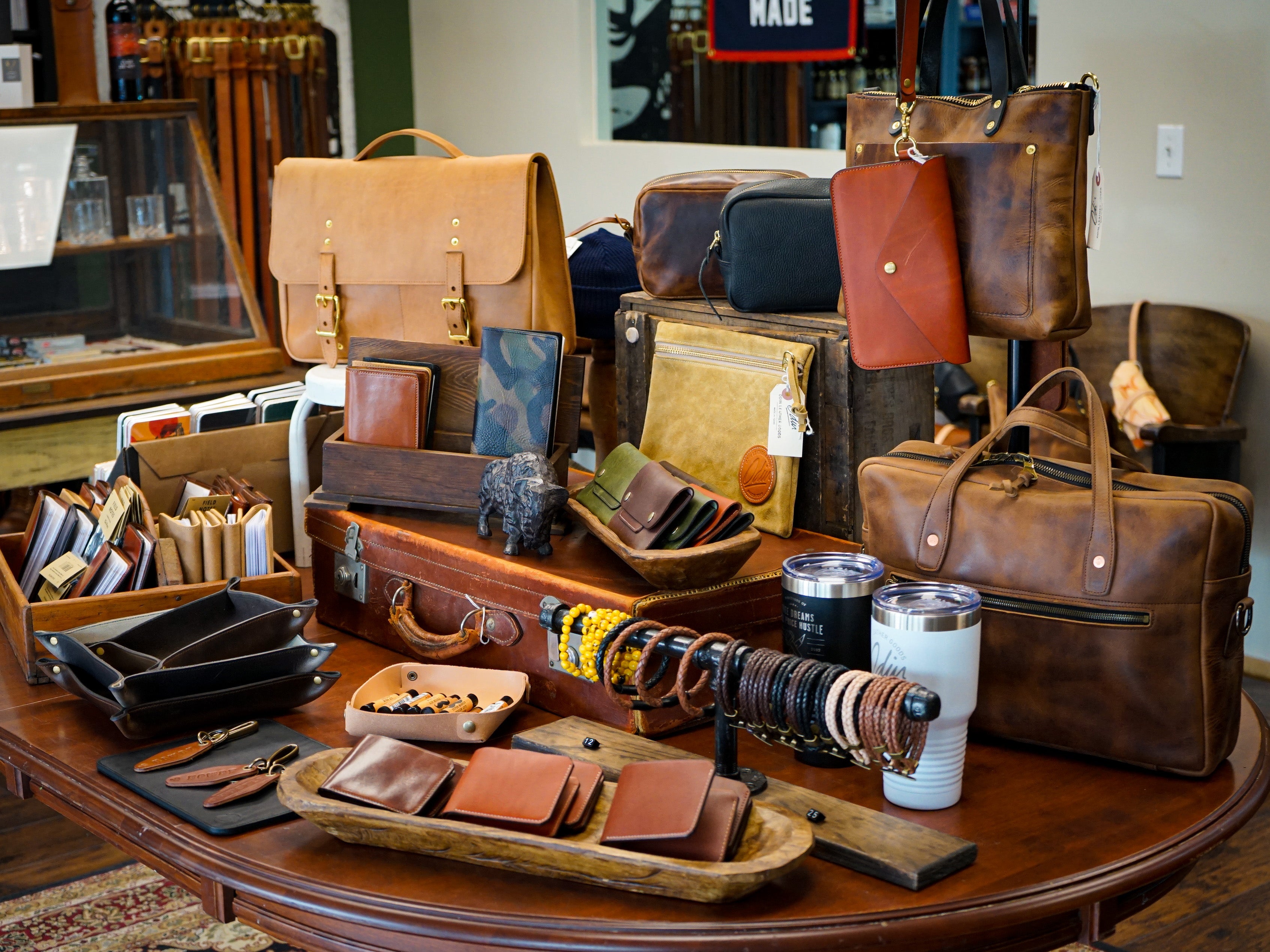 12 local leather men's accessories for fall - Atlanta Magazine
