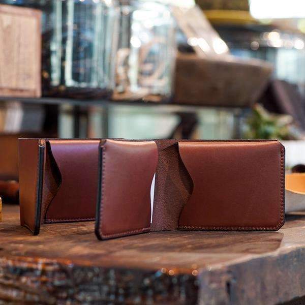 odin leather billfold wallet