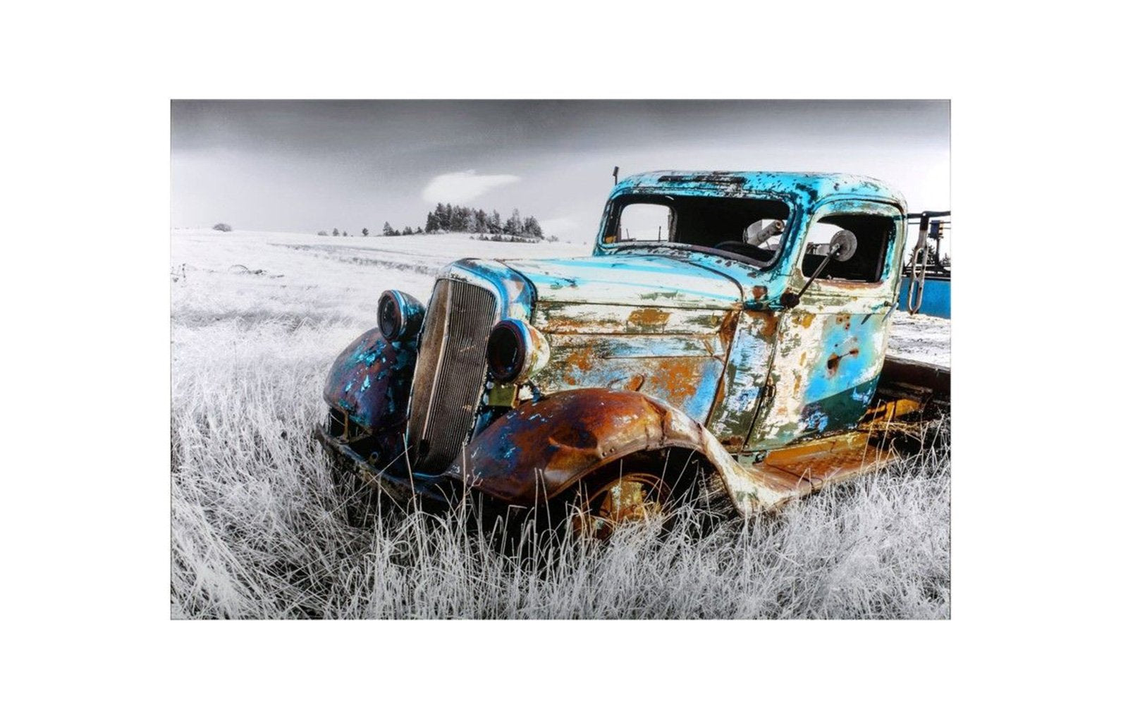 Truck Canvas Wall Art Bedroom Decor Ffo Home