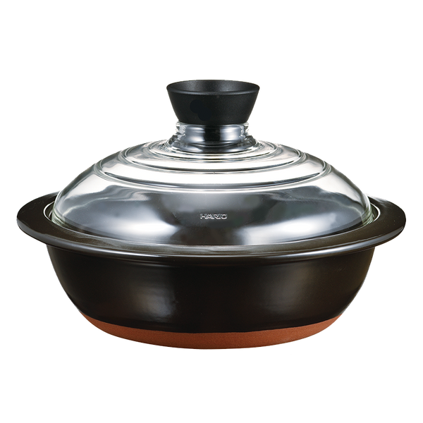 Hario Induction Rice Cooker Casserole with Glass Lid