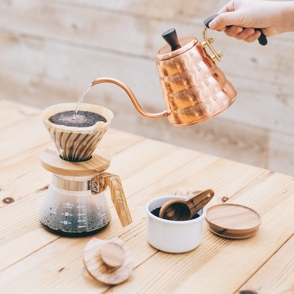 Hario Glass Coffee Server with Wood Handle