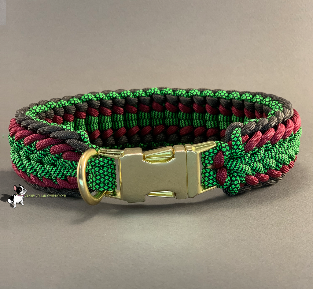 paracord dog collar buckle