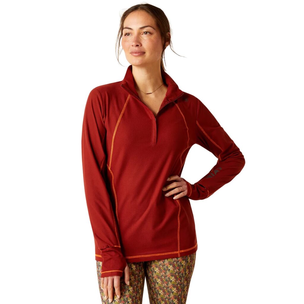 Ariat Ardent Baselayer in red