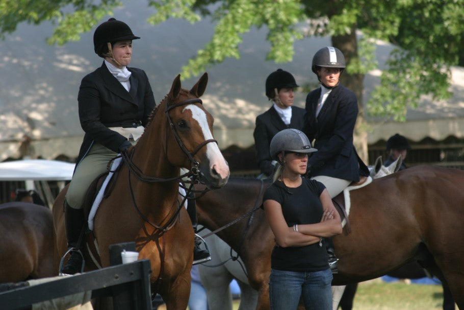 Ladies on horses