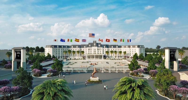 World Equestrian Center Florida main entrance