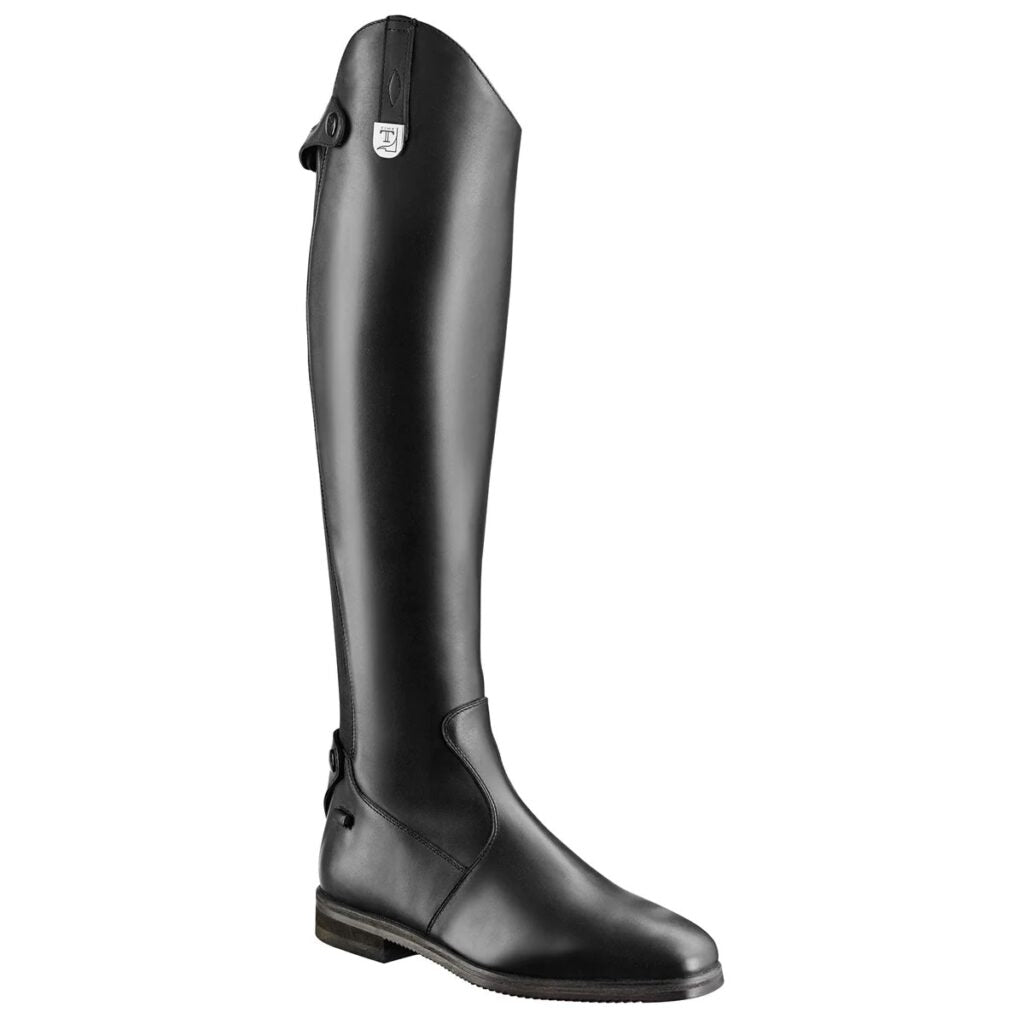 Tucci Sofia Women's Tall Riding Boot in black 