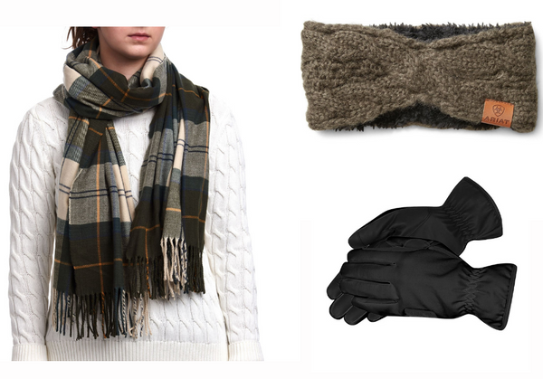 Winter equestrian accessories