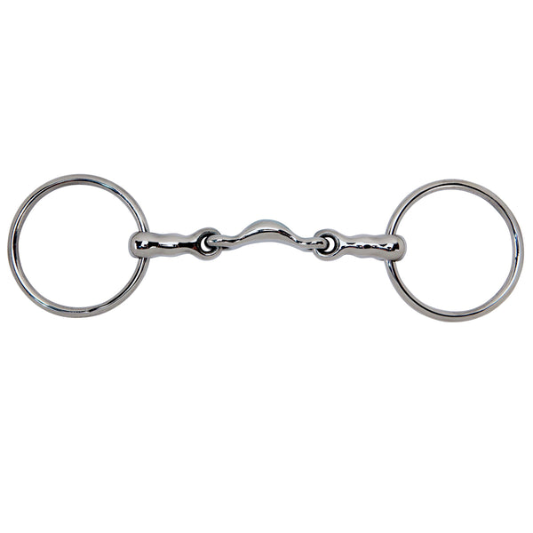 Toklat Loose Ring with Quarter Moon Mouthpiece Bit | Farm House Tack