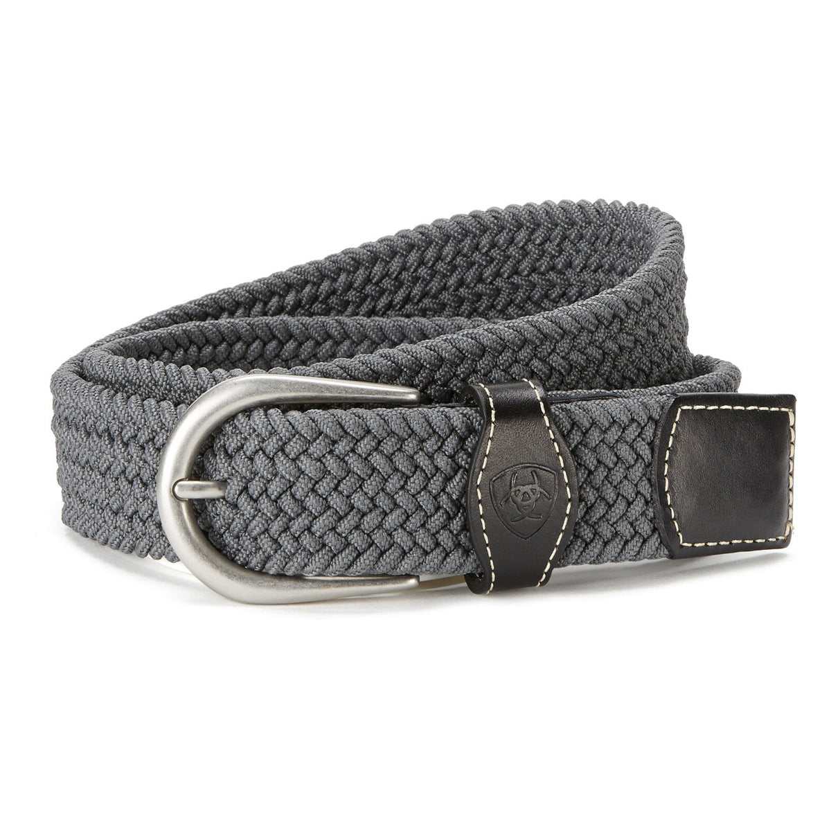 Tory Leather Repeated Stitch Pattern Belt | Farm House Tack