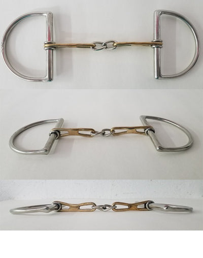 Custom Made Peter Pletcher Dee Ring Tear Drop Snaffle Bit | Farm House Tack