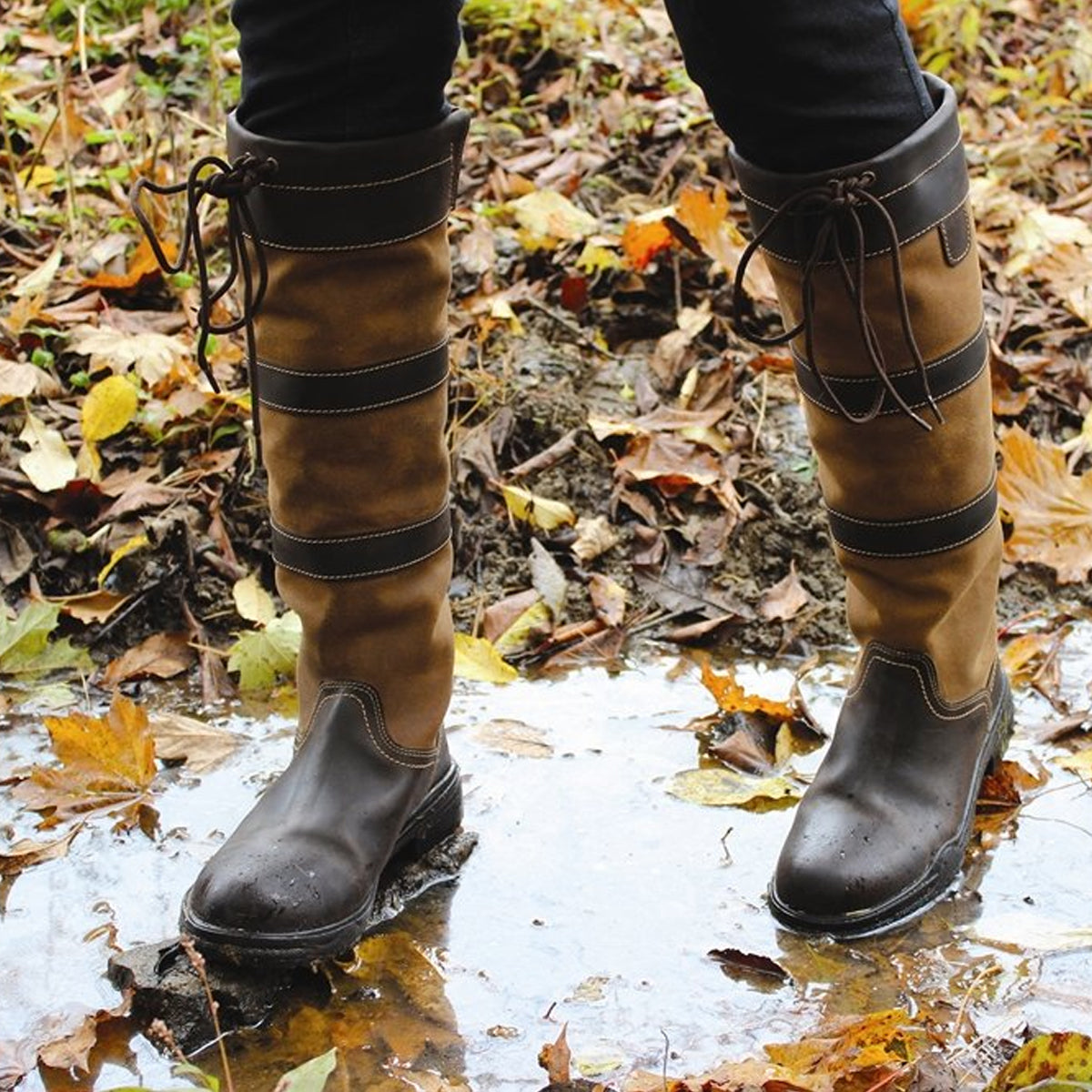 Tuffrider Womens Lexington Waterproof Tall Boots Farm House Tack