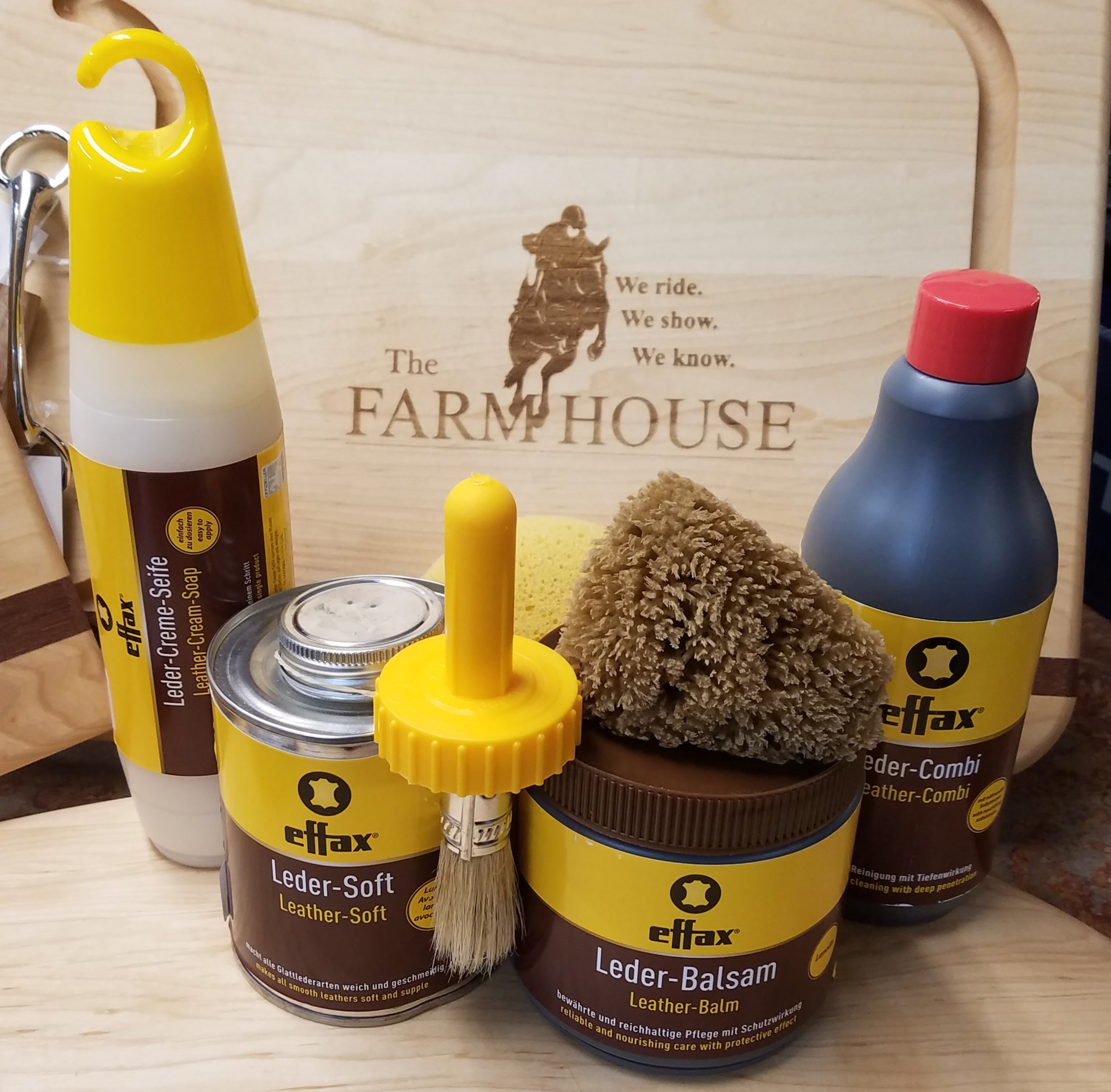 Products to clean tack with
