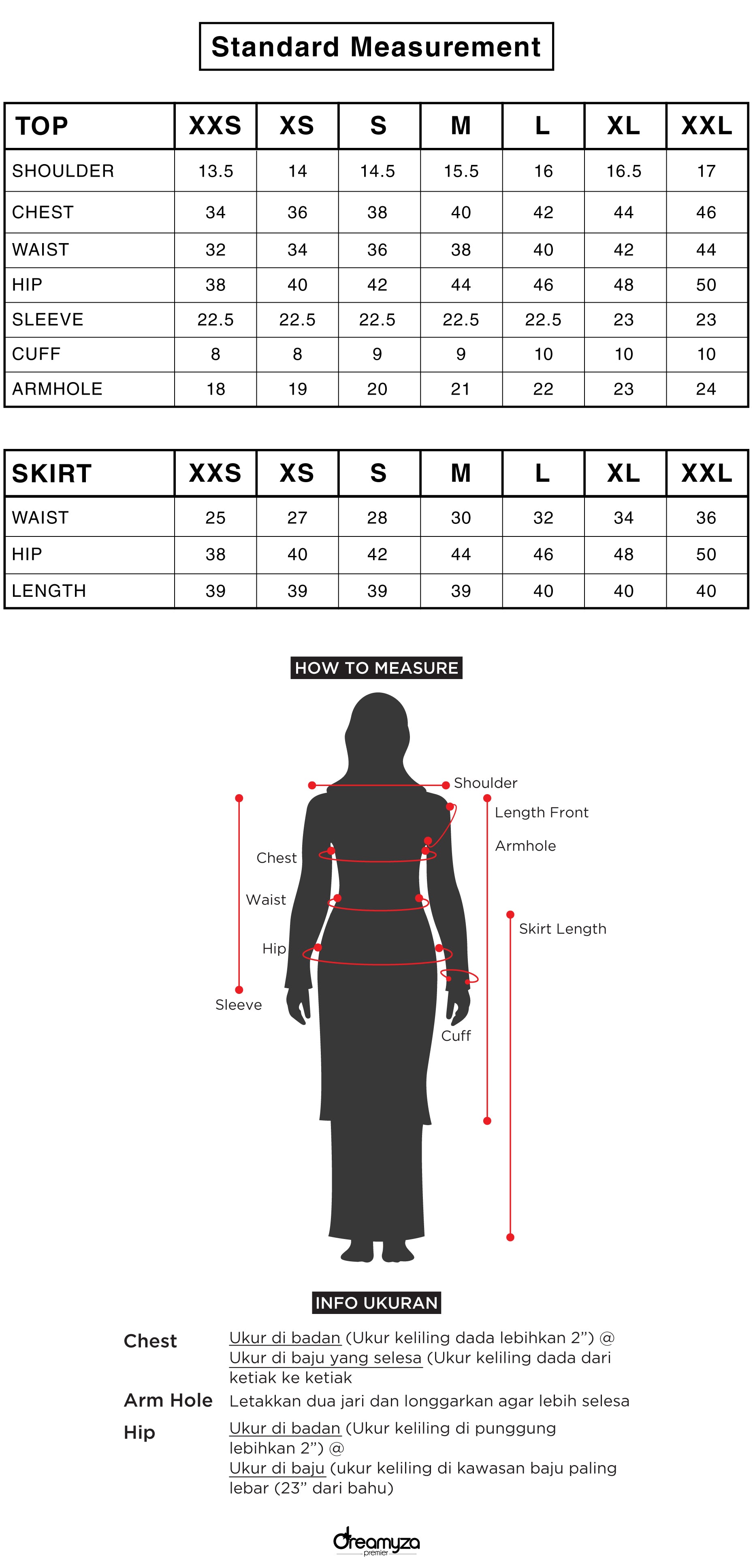 sizechart