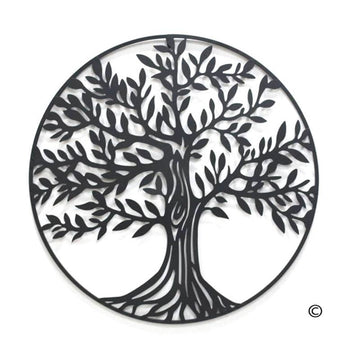 Tree of Life Metal Circle
