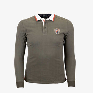 Polo Rugby Gris Numéro 10 - Polo homme Blacks Legend