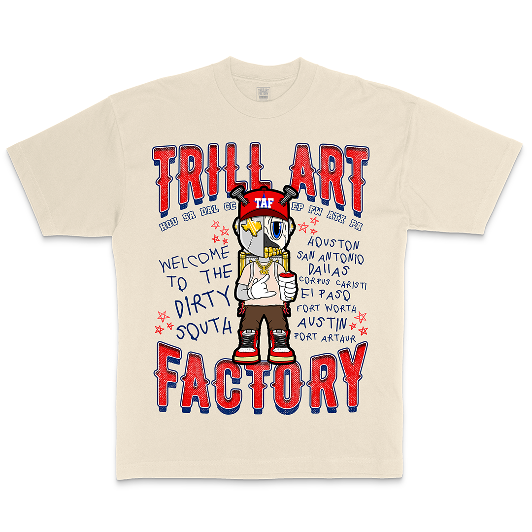 Astroid TAF Cream Mesh Shorts – Trill Art Factory