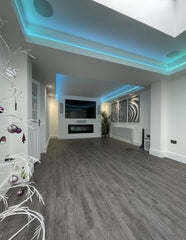 LED strip for living areas
