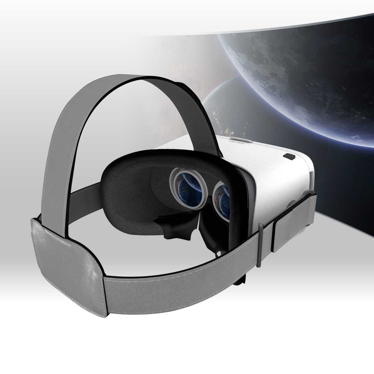 DESTEK V5 VR Headset, 110°FOV Anti-Blue Light Eye Protected HD w ...