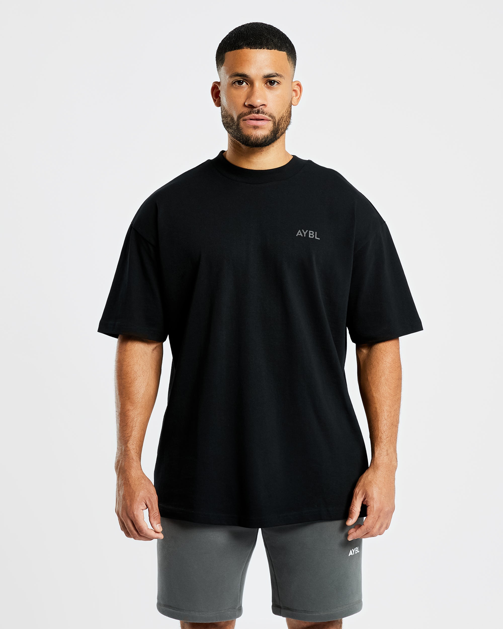 AYBL Sports Oversized T Shirt - Navy