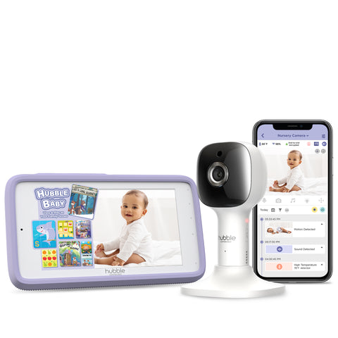 Hubble Connected Nursery Pal Cloud Touch Smart Video Monitor