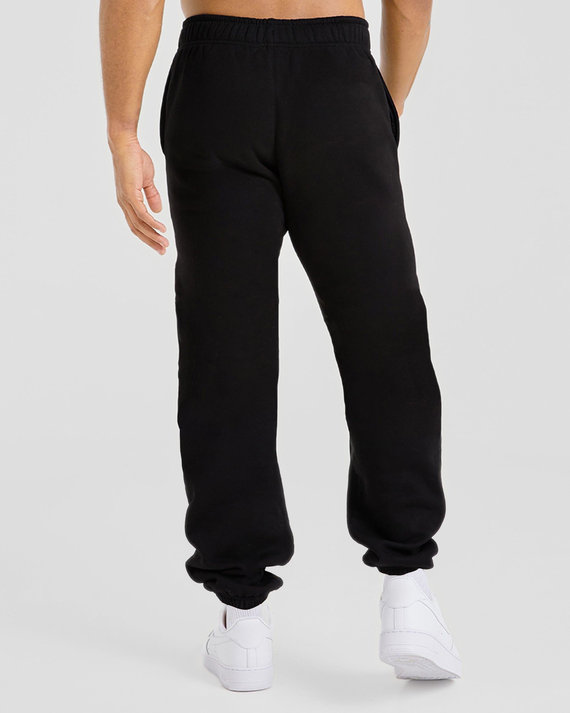 Black Recycled Oversized Joggers