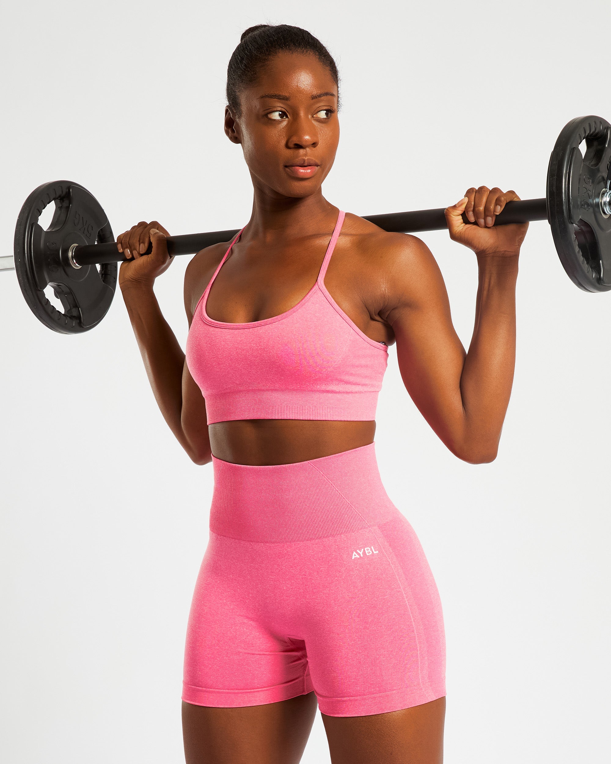 Empower Seamless Sports Bra - Taupe Marl – AYBL