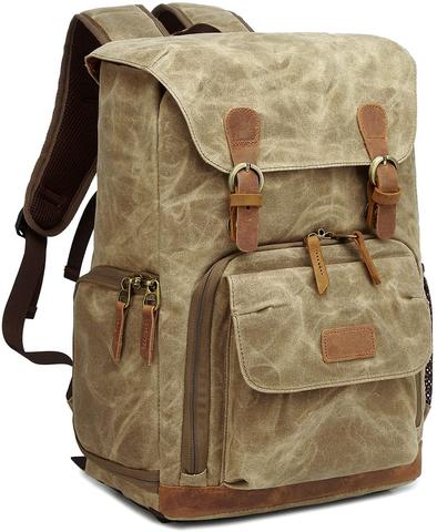 Best Canvas Camera Backpacks — Graphy Canvas Camera Backpack — Sunny 16