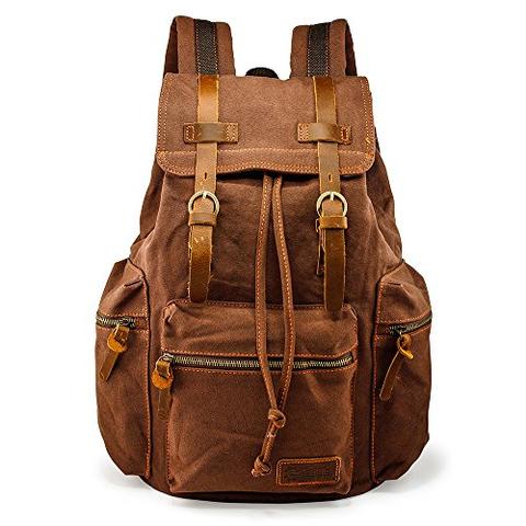 Best Canvas Camera Bags — GEARONIC Canvas CAmera Backpack — Sunny 16